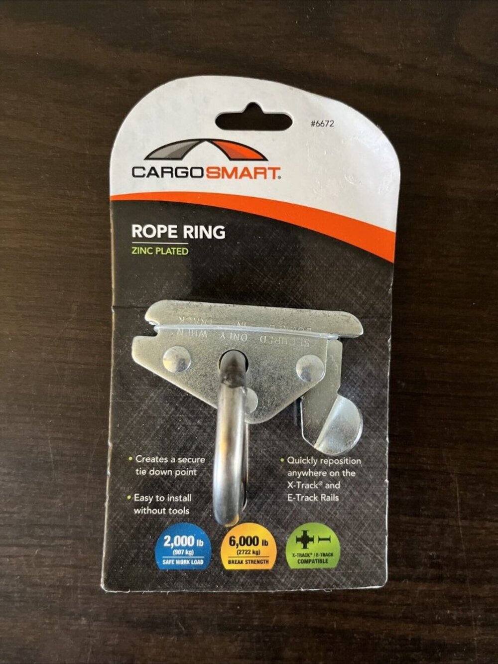 3 For $6 NWT Cargo Smart Rope Ring Compatible With X-Track & E-Track Rails
